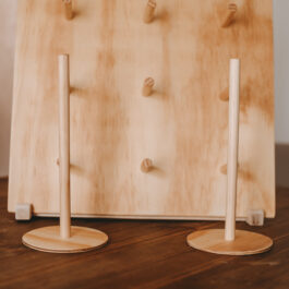 Wooden Donut Stand