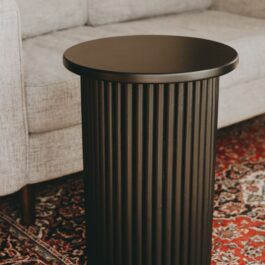 Fluted Side Table